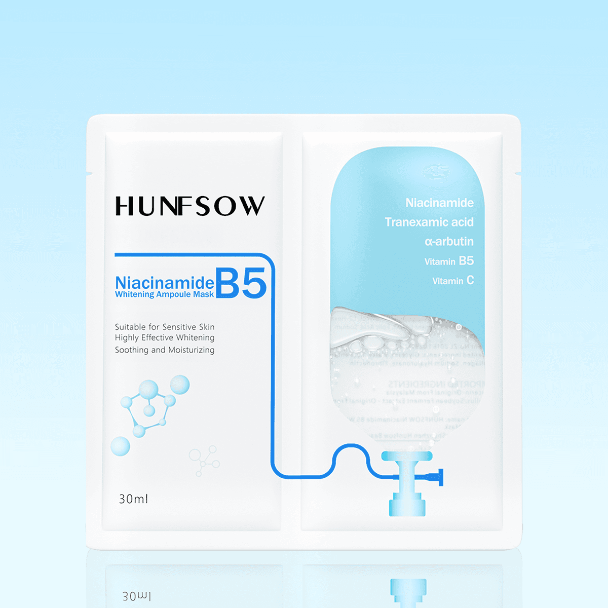 Mặt Nạ Giấy B5 & Niacinamide Hunfsow - Hình 2