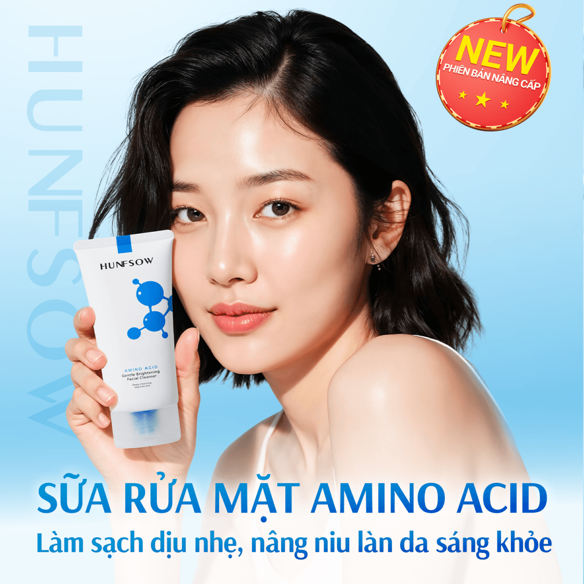 Sữa Rửa Mặt Amino Acid Hunfsow - Hình 3